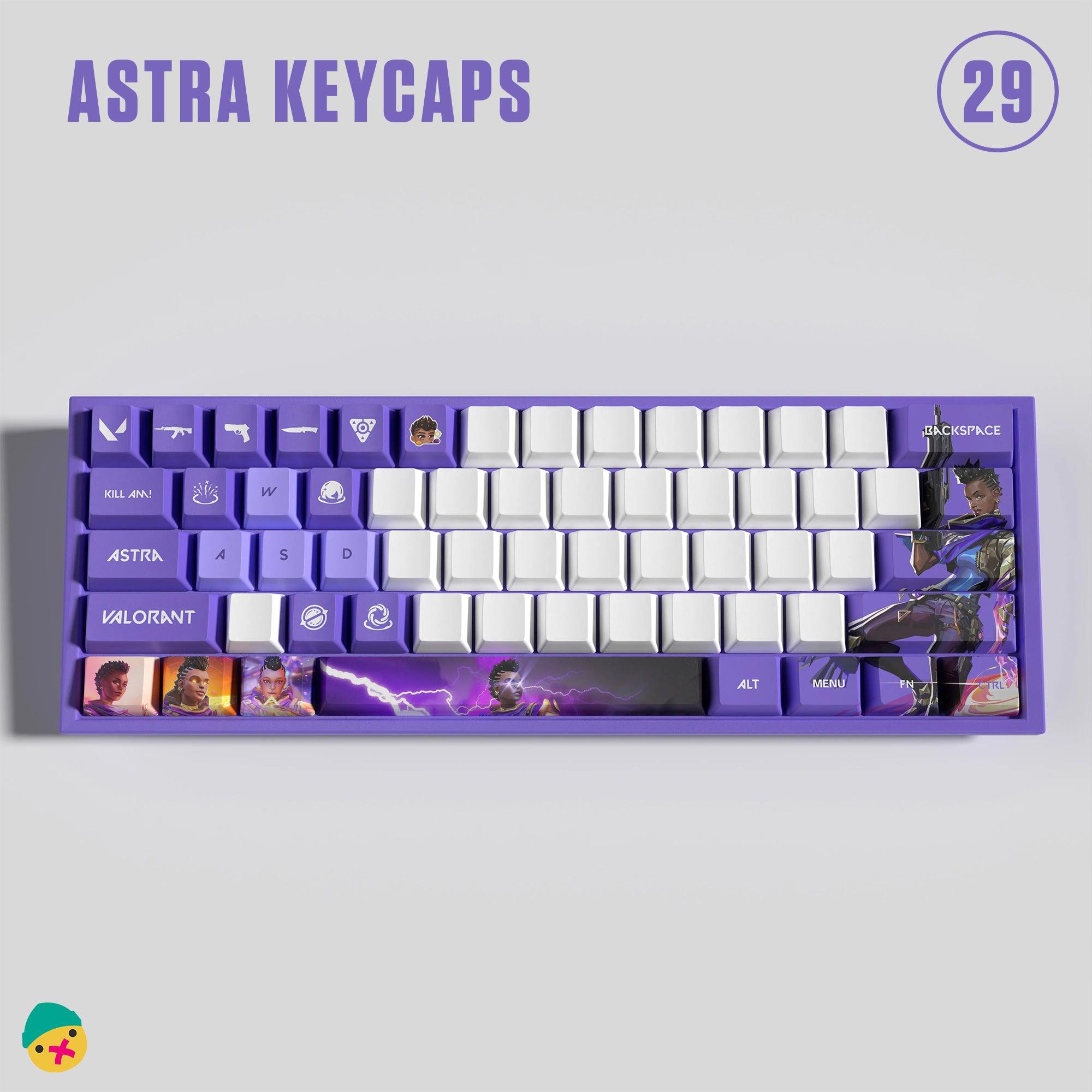 Astra Custom 29 Keycaps - HozNext