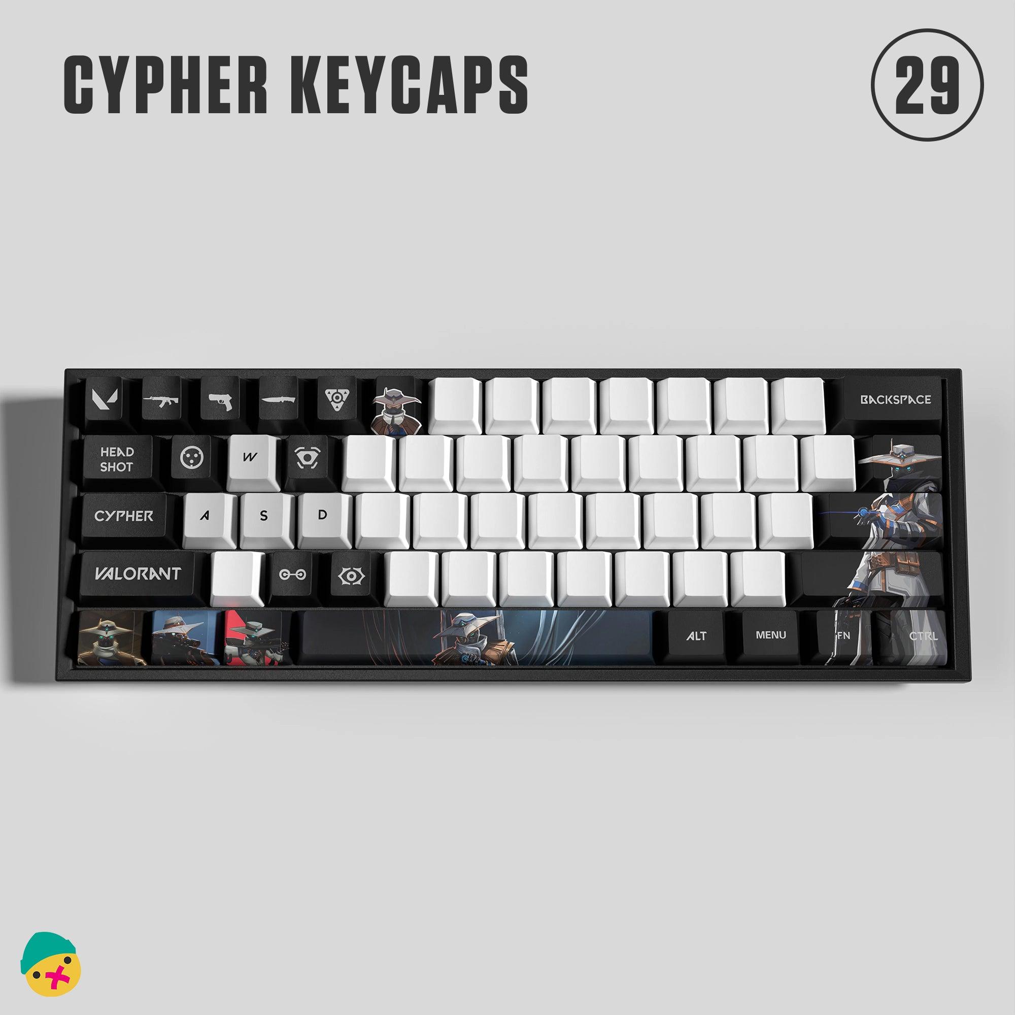 Cypher Custom 29 Keycaps - HozNext