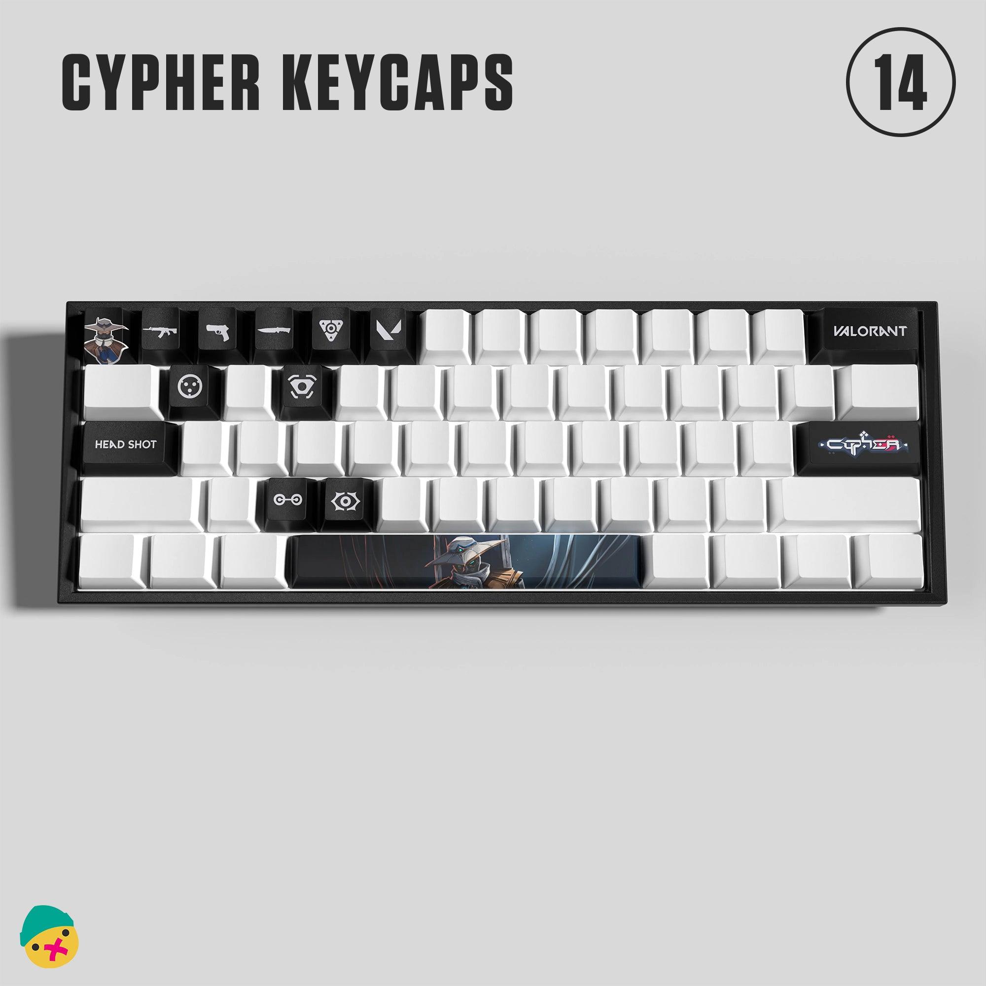 Cypher Custom 29 Keycaps - HozNext