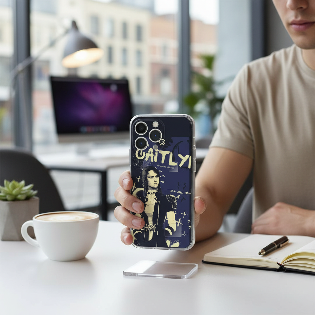 Caitlyn Arcane Piltover's Finest iPhone Case