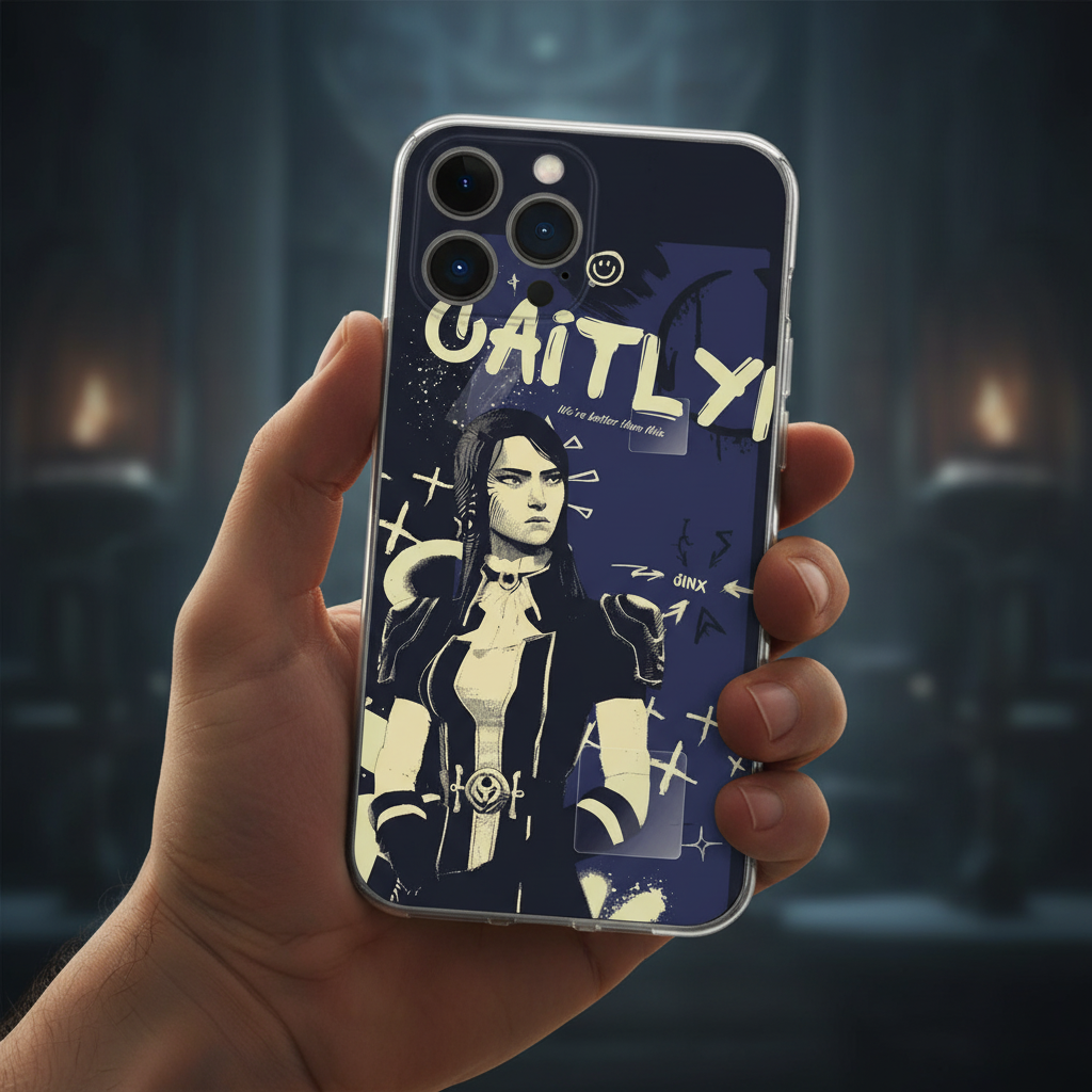 Caitlyn Arcane Piltover's Finest iPhone Case
