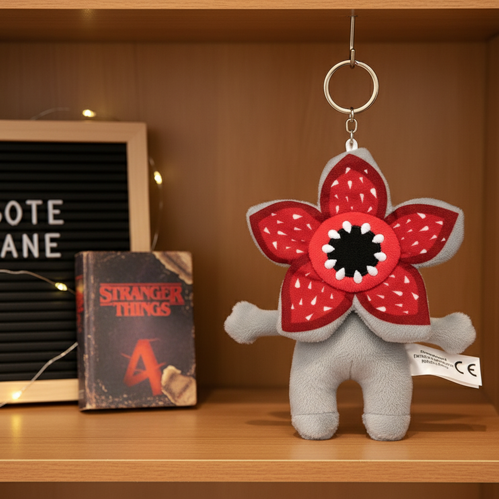 Demogorgon Stuffed Doll - Stranger Things Demogorgon Plush Keychain
