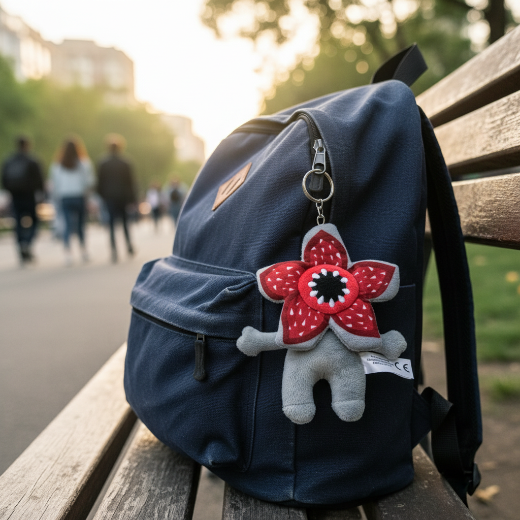 Demogorgon Stuffed Doll - Stranger Things Demogorgon Plush Keychain