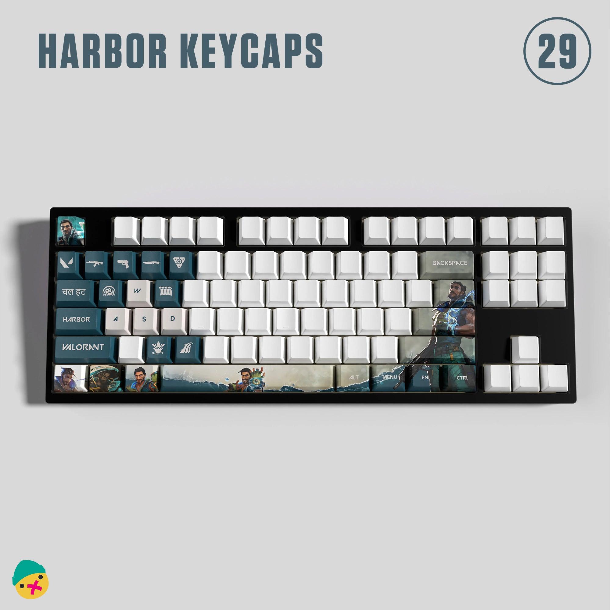 Harbor Custom 29 Keycaps - HozNext