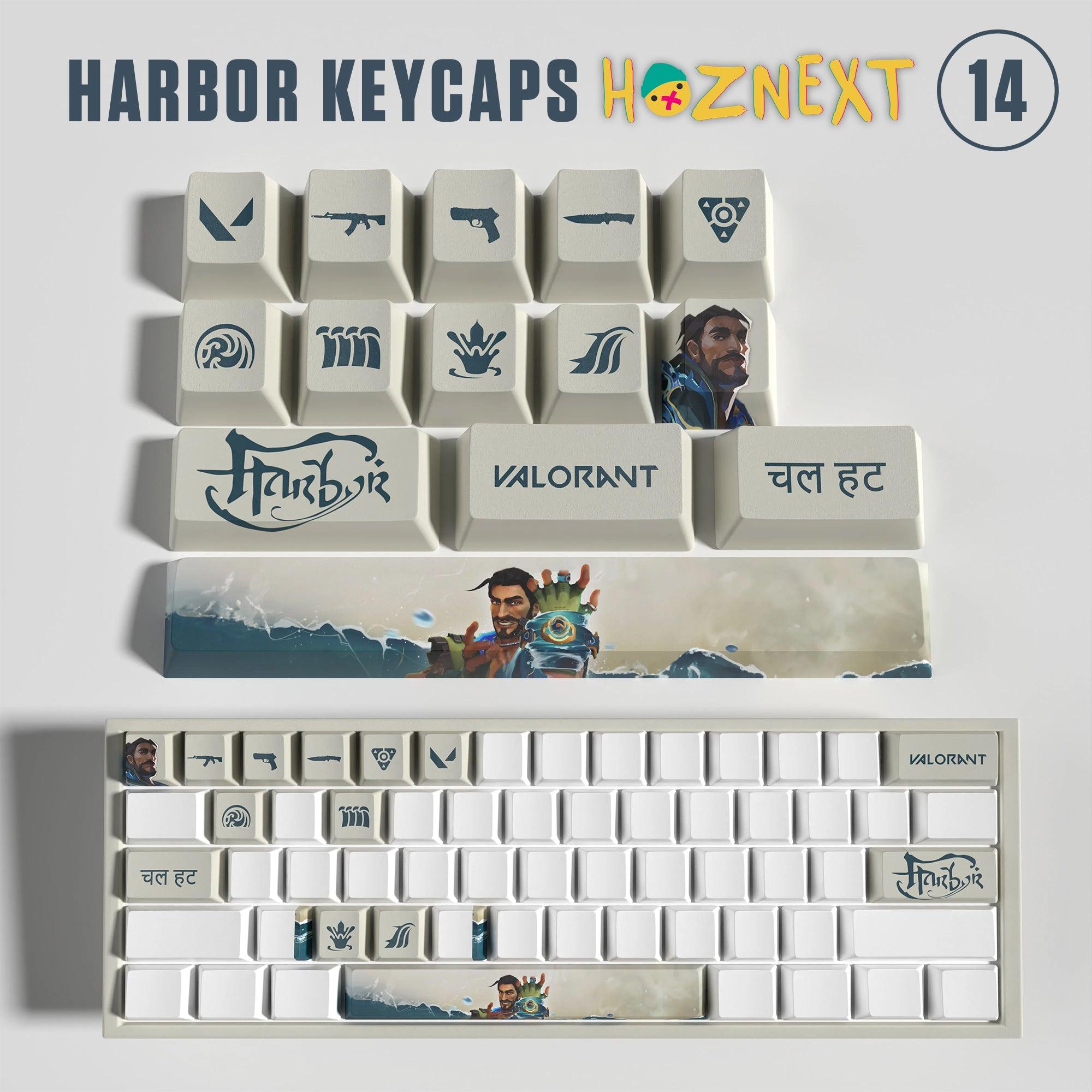 Harbor Custom 29 Keycaps - HozNext