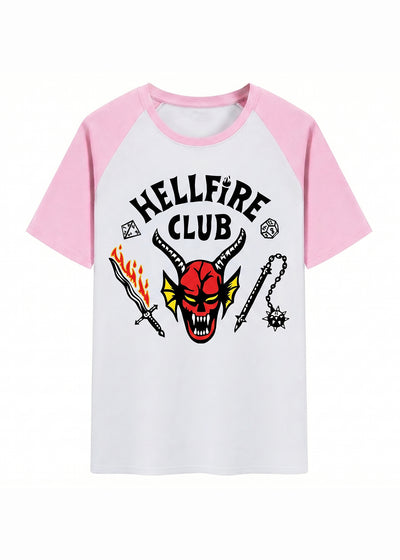 Hellfire Club Eddie Munson Inspired Stranger Things Baseball T-Shirt