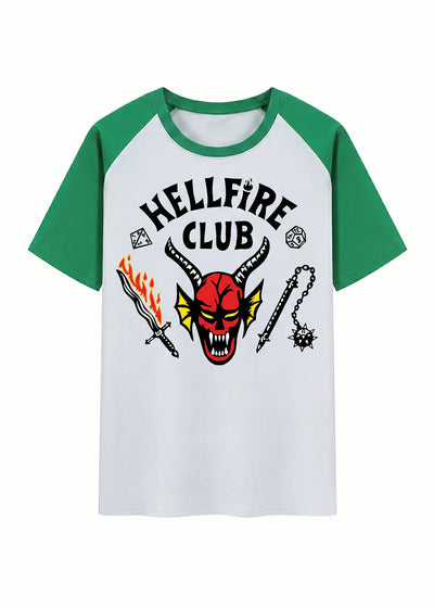 Hellfire Club Eddie Munson Inspired Stranger Things Baseball T-Shirt