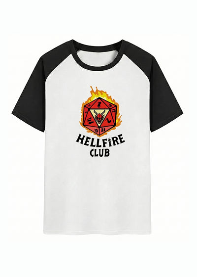 Hellfire Club Inspired Stranger Things Baseball T-Shirt