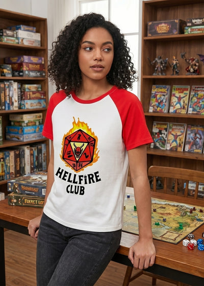 Hellfire Club Inspired Stranger Things Baseball T-Shirt