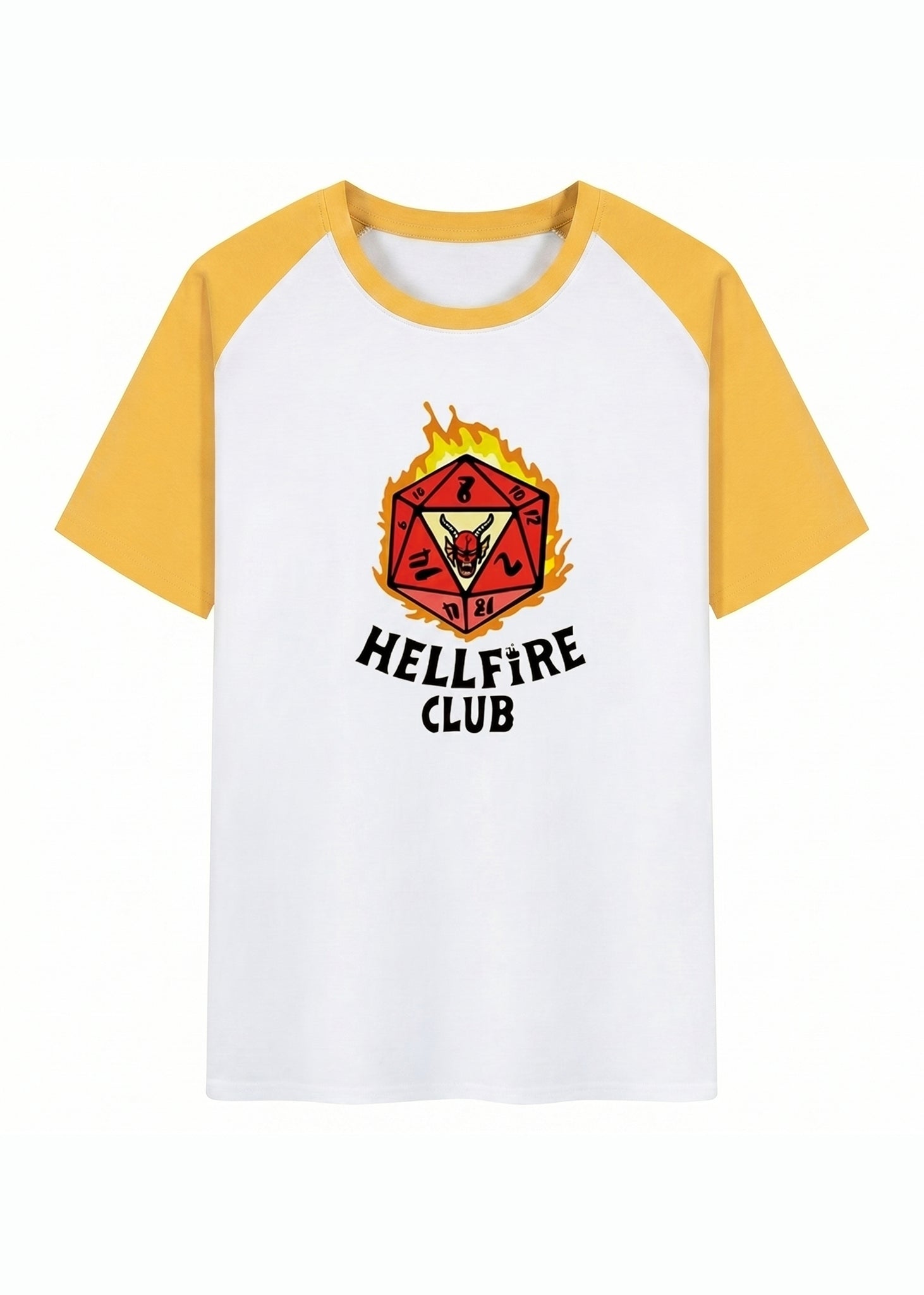 kids Hellfire Club Inspired Stranger Things Baseball T-Shirt