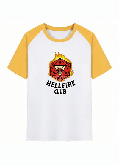 Hellfire Club Inspired Stranger Things Baseball T-Shirt