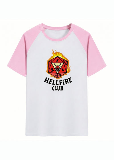 Hellfire Club Inspired Stranger Things Baseball T-Shirt