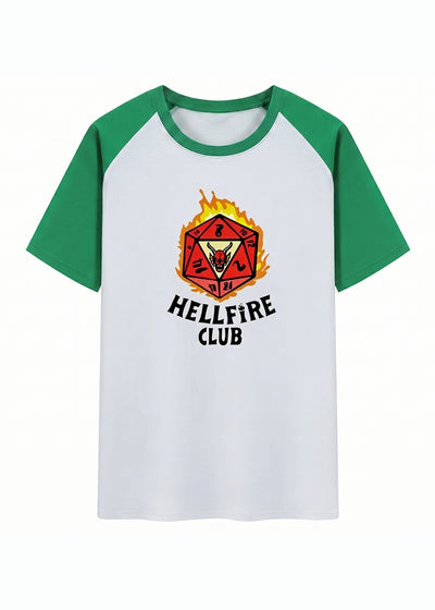 Hellfire Club Inspired Stranger Things Baseball T-Shirt