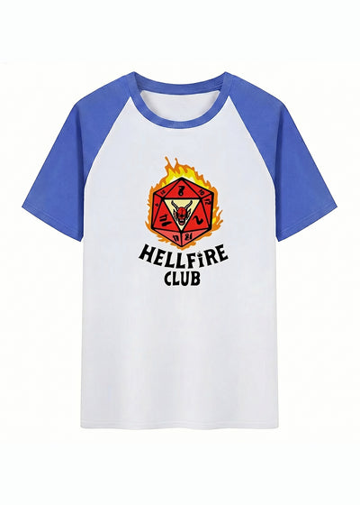 Hellfire Club Inspired Stranger Things Baseball T-Shirt
