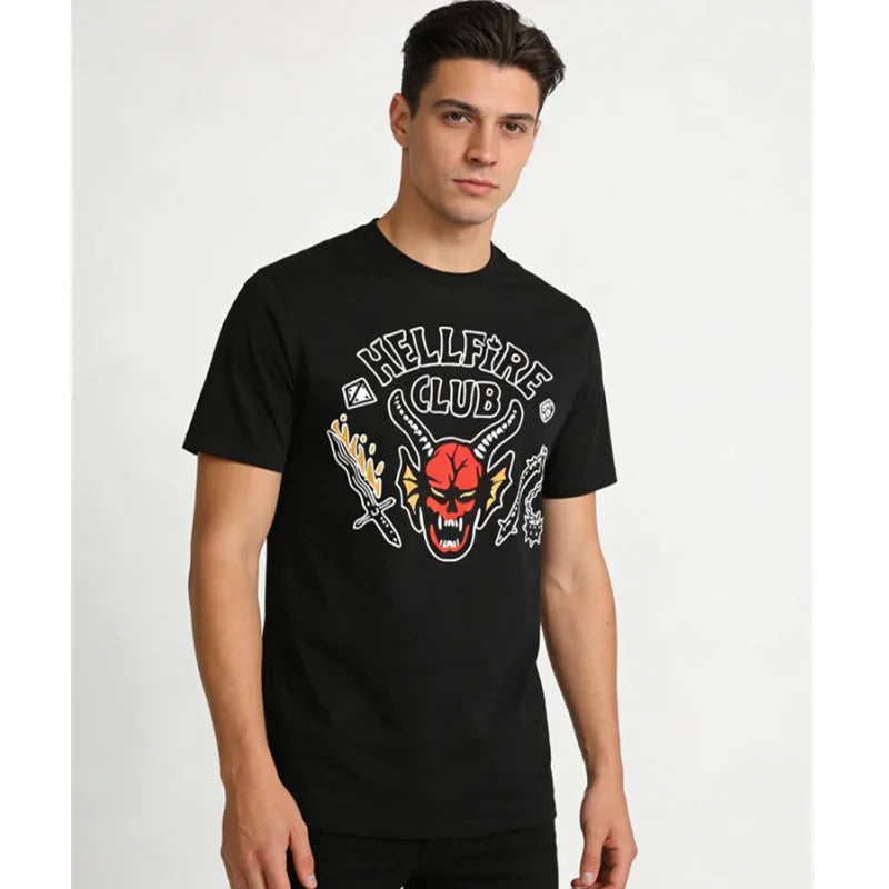 Hellfire Club Eddie Inspired Stranger Things T-Shirt