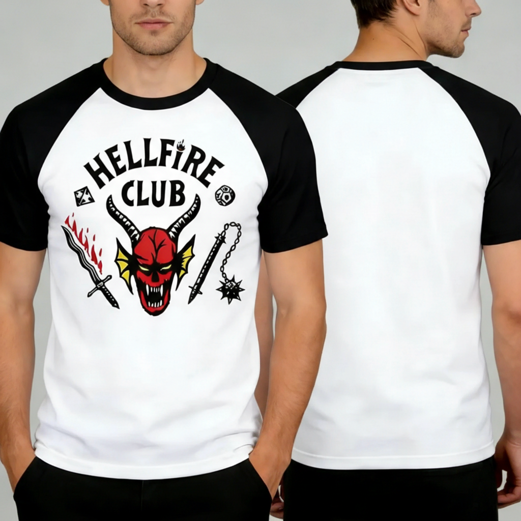 Hellfire Club Eddie Inspired Stranger Things T-Shirt