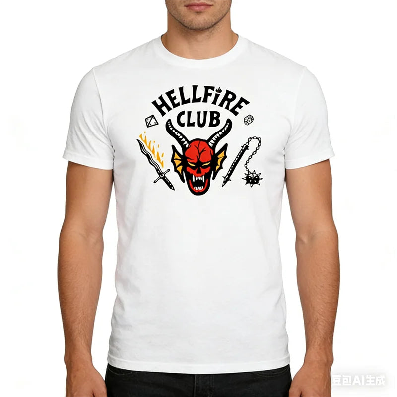 Hellfire Club Eddie Inspired Stranger Things T-Shirt