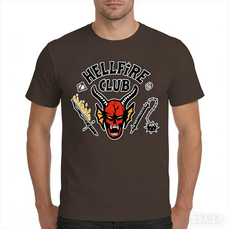 Hellfire Club Eddie Inspired Stranger Things T-Shirt