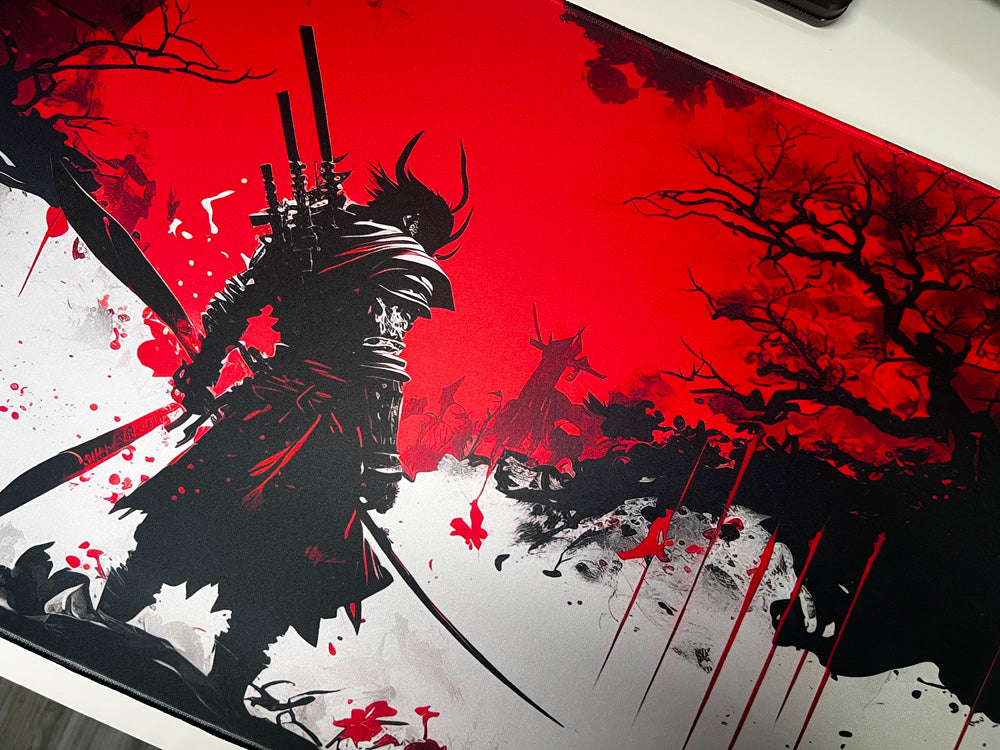 Japanese Samurai Mousepad #1