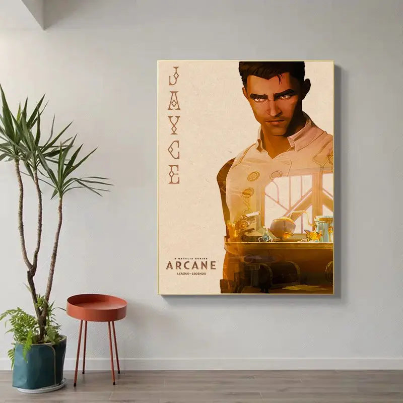 Arcane Custom Jinx, Vi, Caitlyn Posters