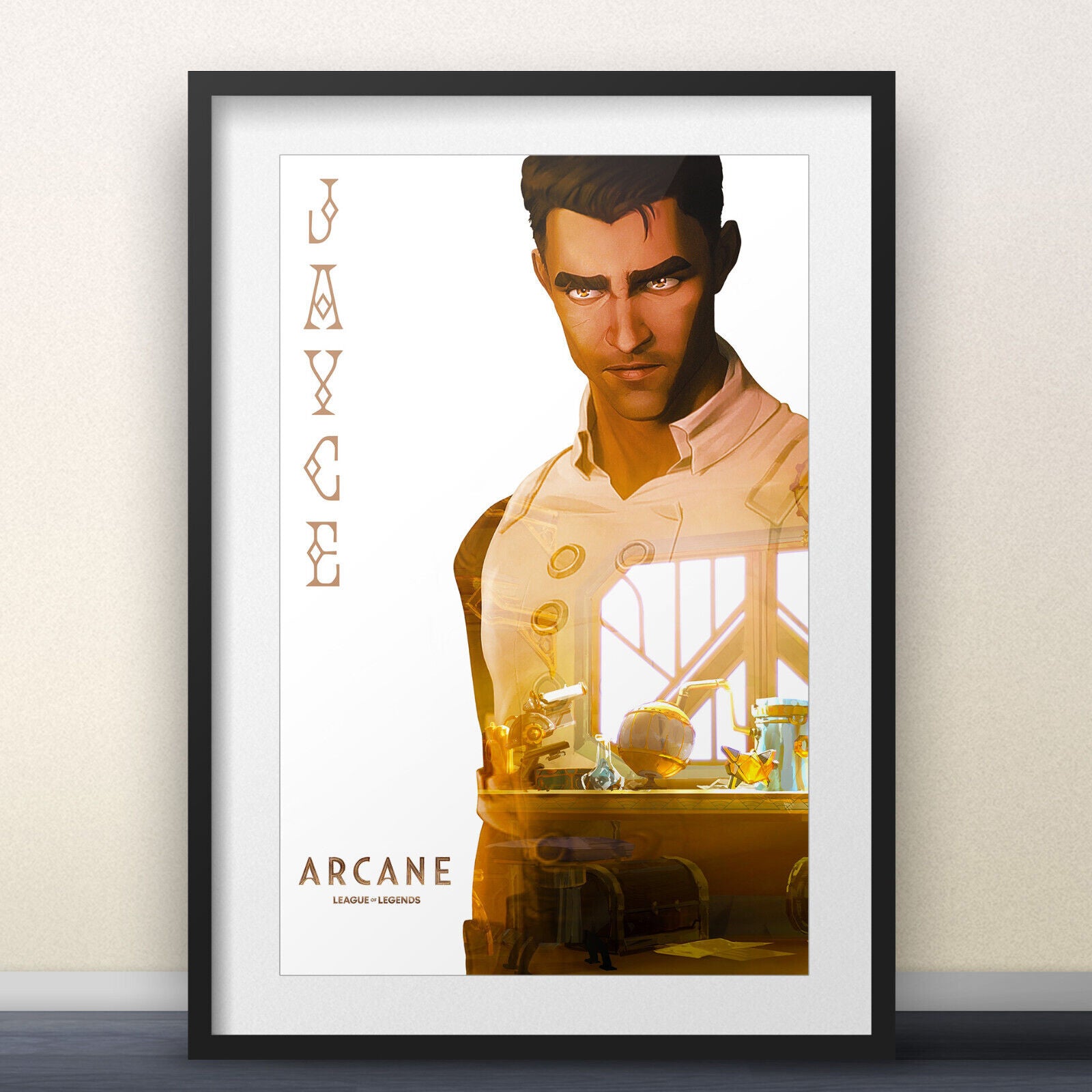 Arcane Custom Jinx, Vi, Caitlyn Posters