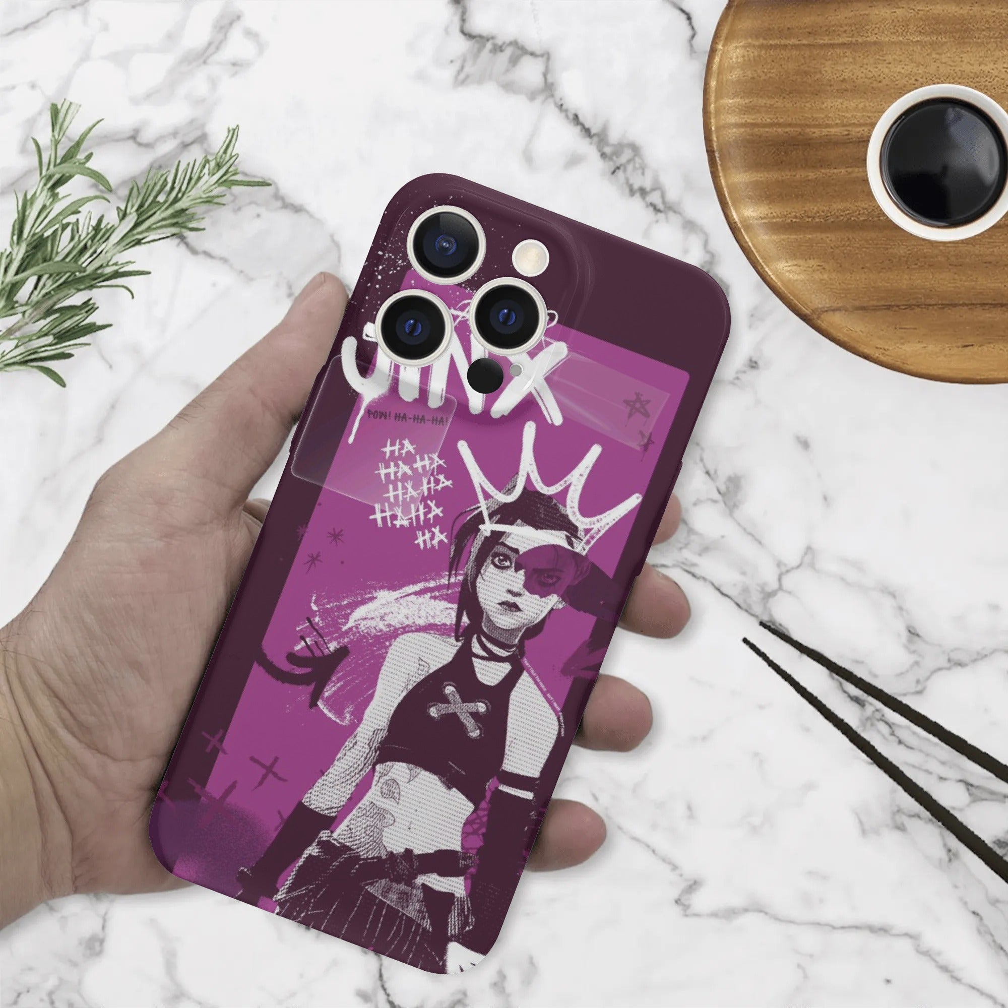 Jinx Arcane: The Loose Cannon iPhone Case