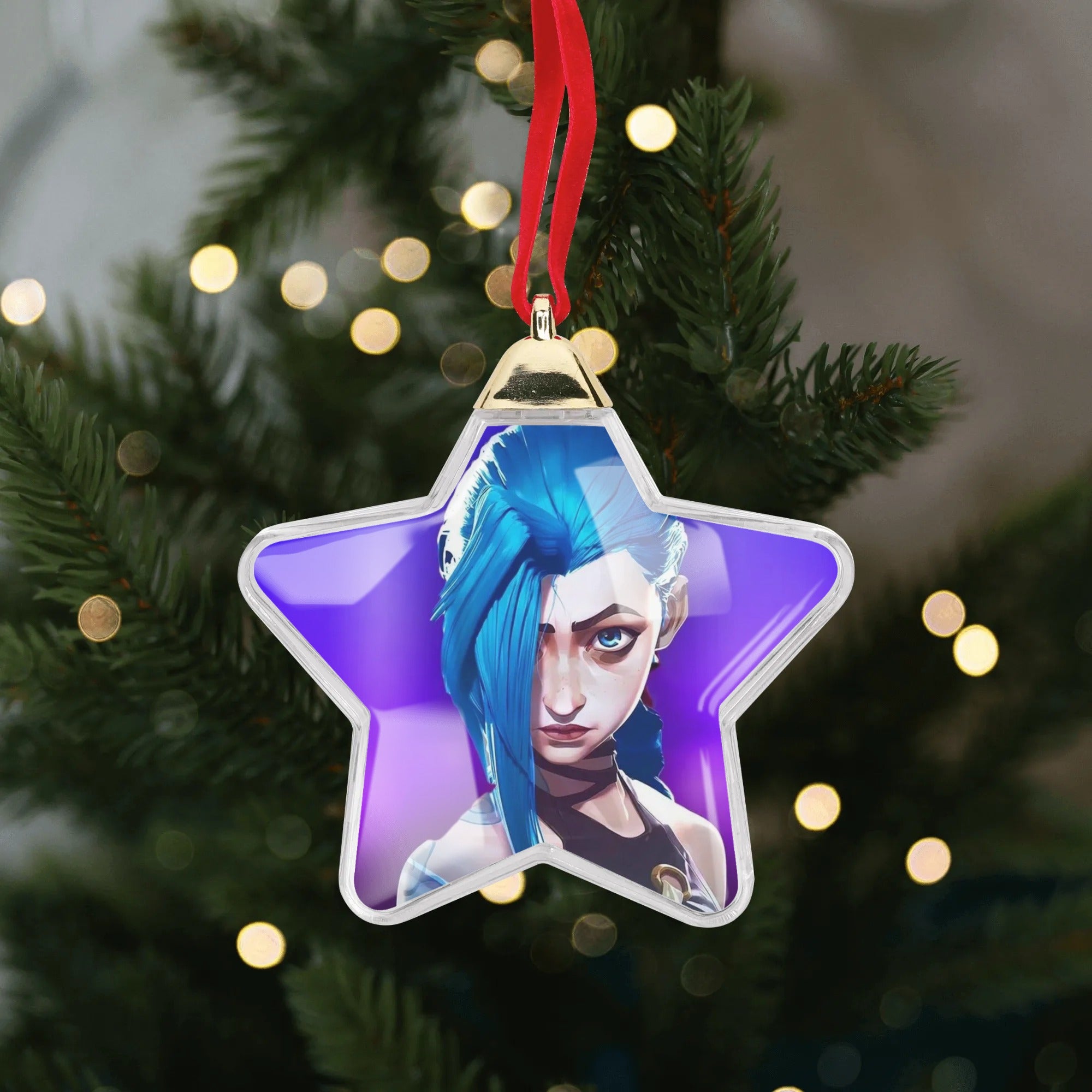 Jinx Arcane Christmas Ornament Tree Hanging Decorations