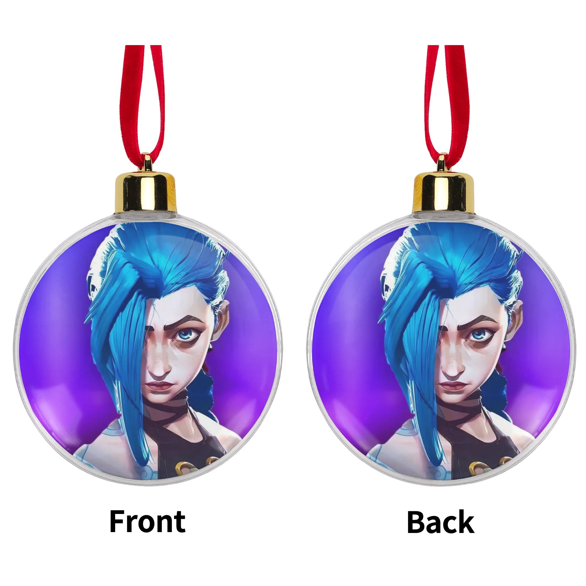 Jinx Arcane Christmas Ornament Tree Hanging Decorations