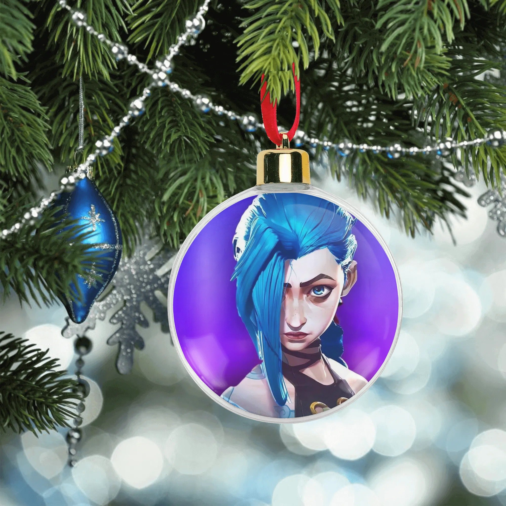 Jinx Arcane Christmas Ornament Tree Hanging Decorations