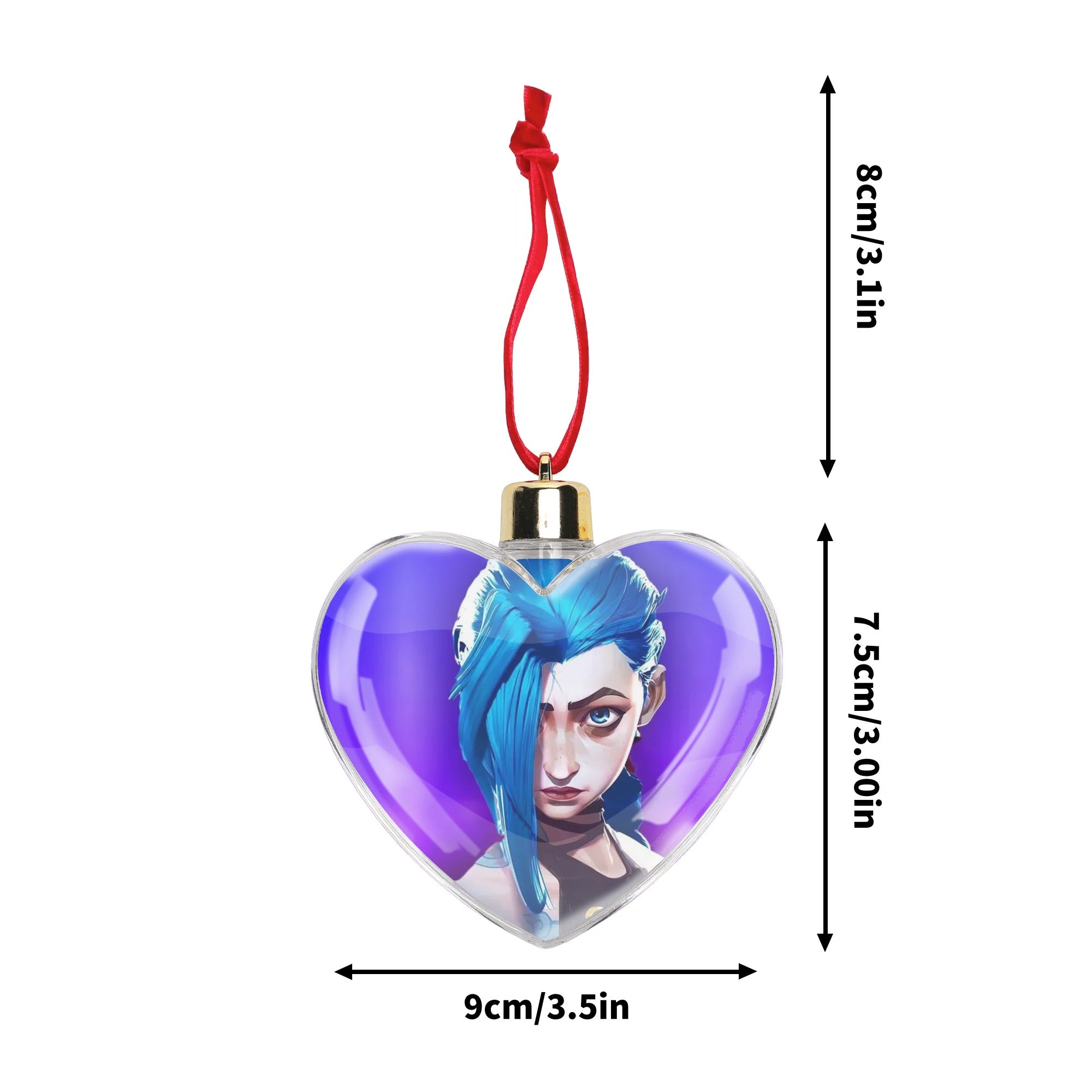 Jinx Arcane Christmas Ornament Tree Hanging Decorations