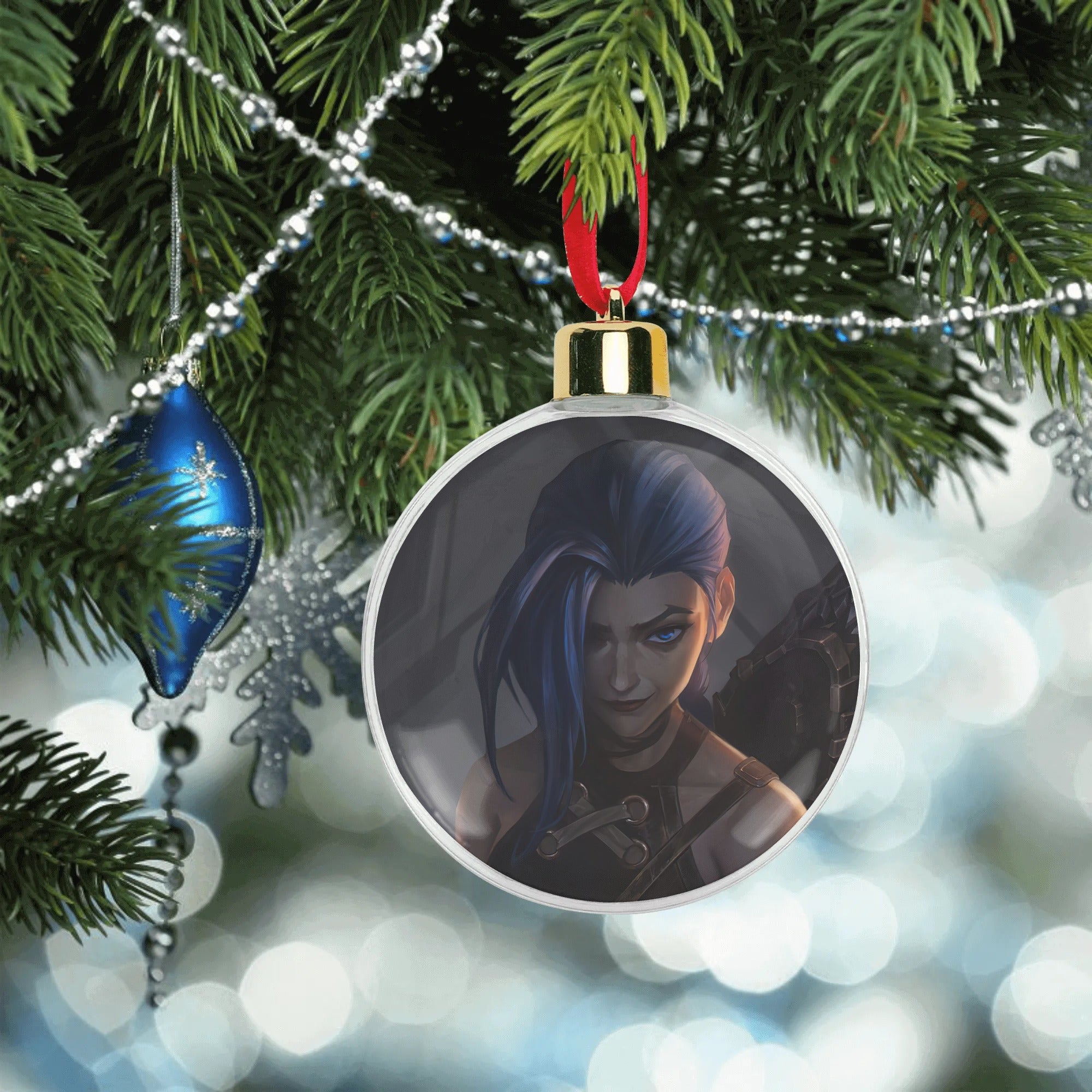 Jinx, the Loose Cannon Christmas Ornament Tree Hanging Decorations