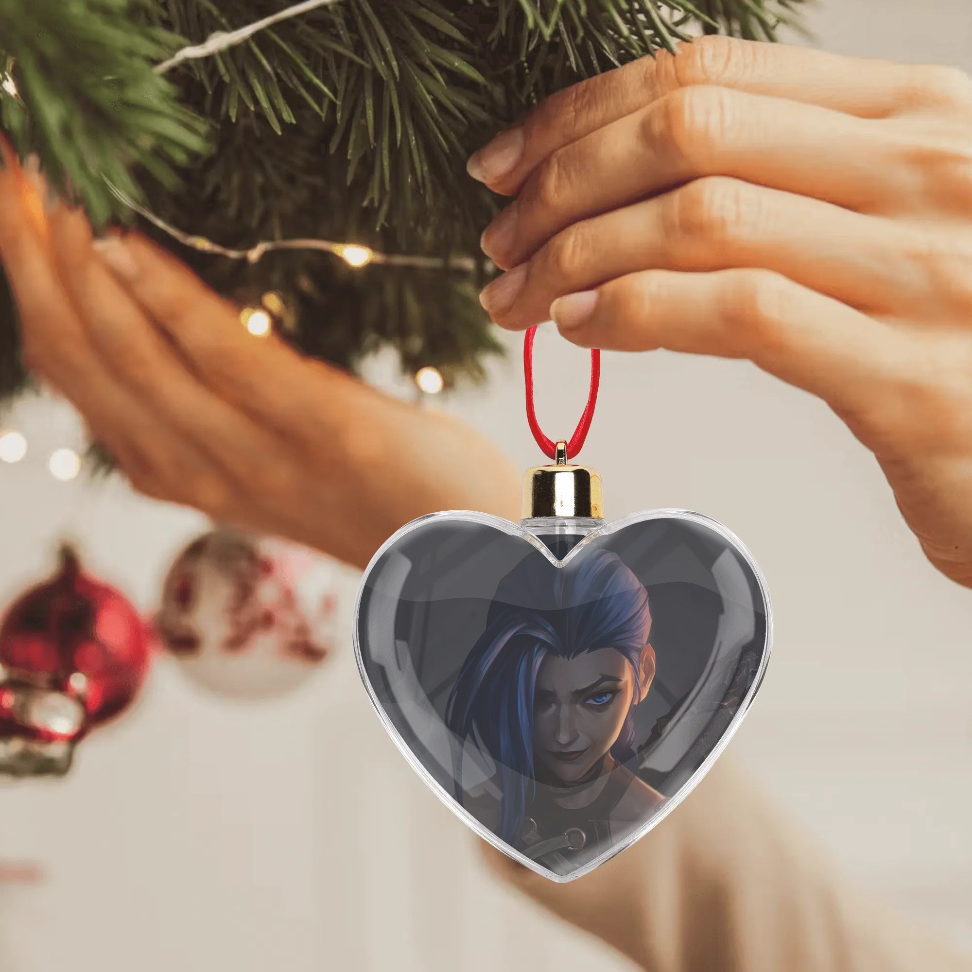 Jinx, the Loose Cannon Christmas Ornament Tree Hanging Decorations