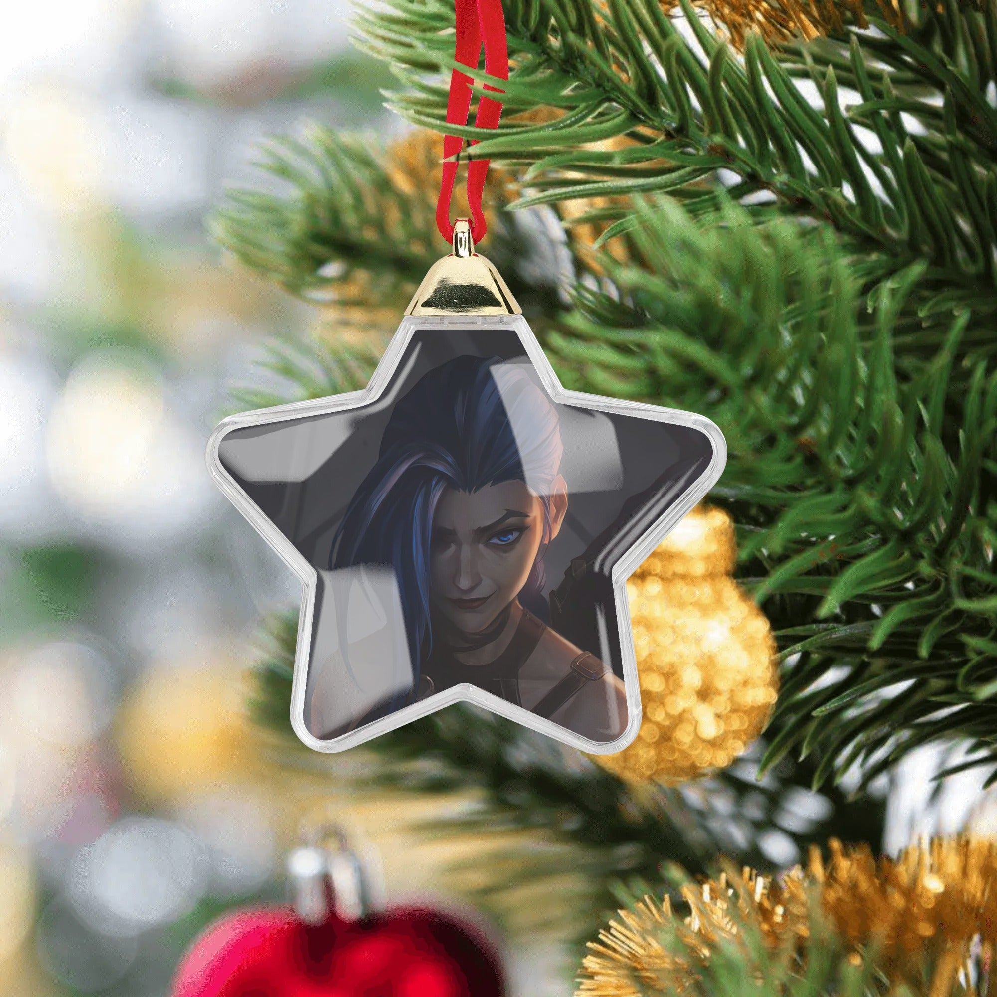 Jinx, the Loose Cannon Christmas Ornament Tree Hanging Decorations