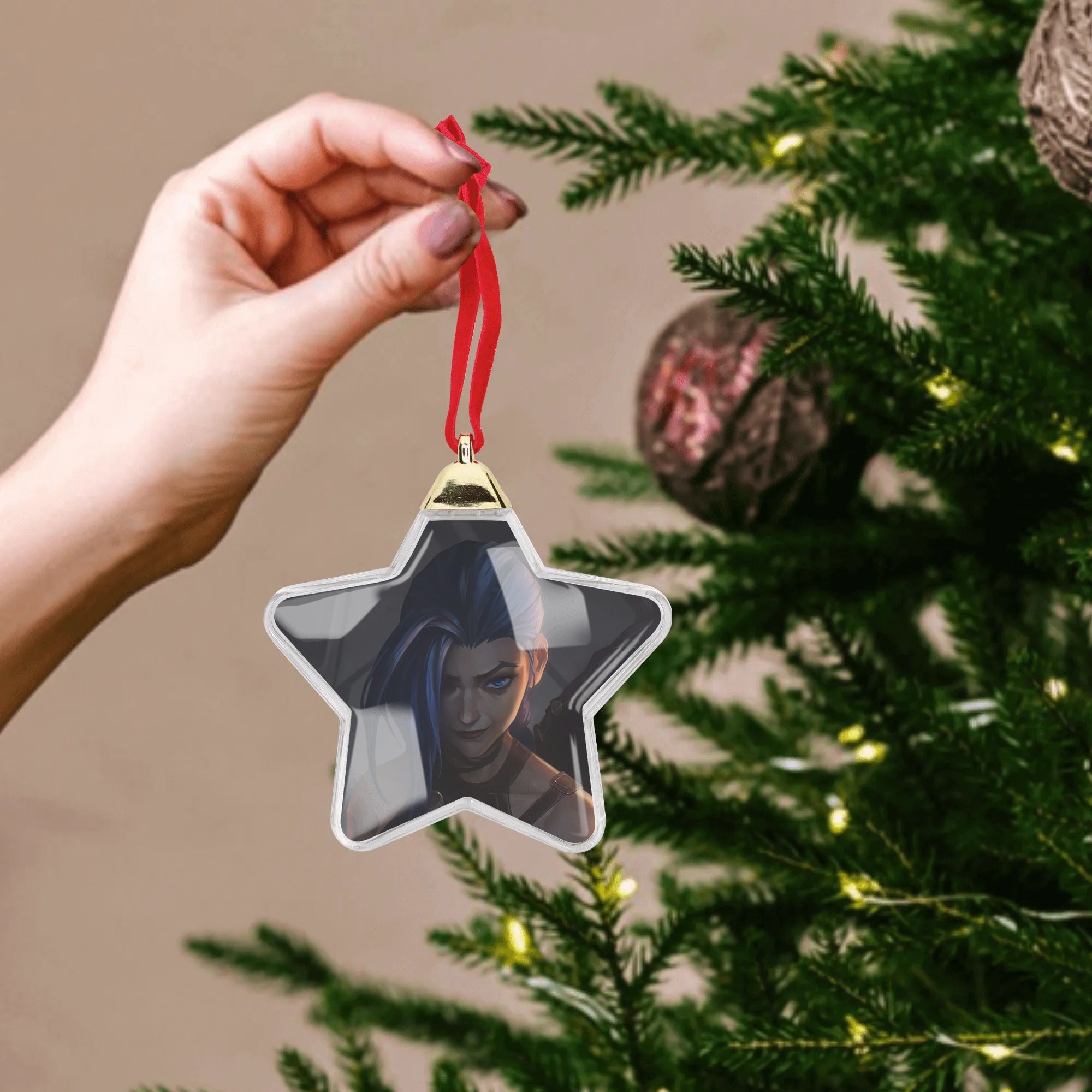 Jinx, the Loose Cannon Christmas Ornament Tree Hanging Decorations