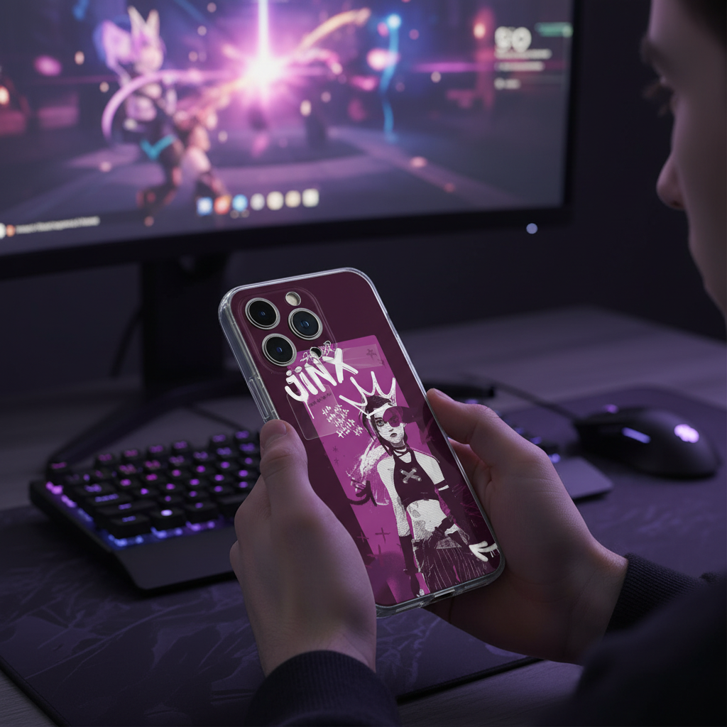 Jinx Arcane: The Loose Cannon iPhone Case