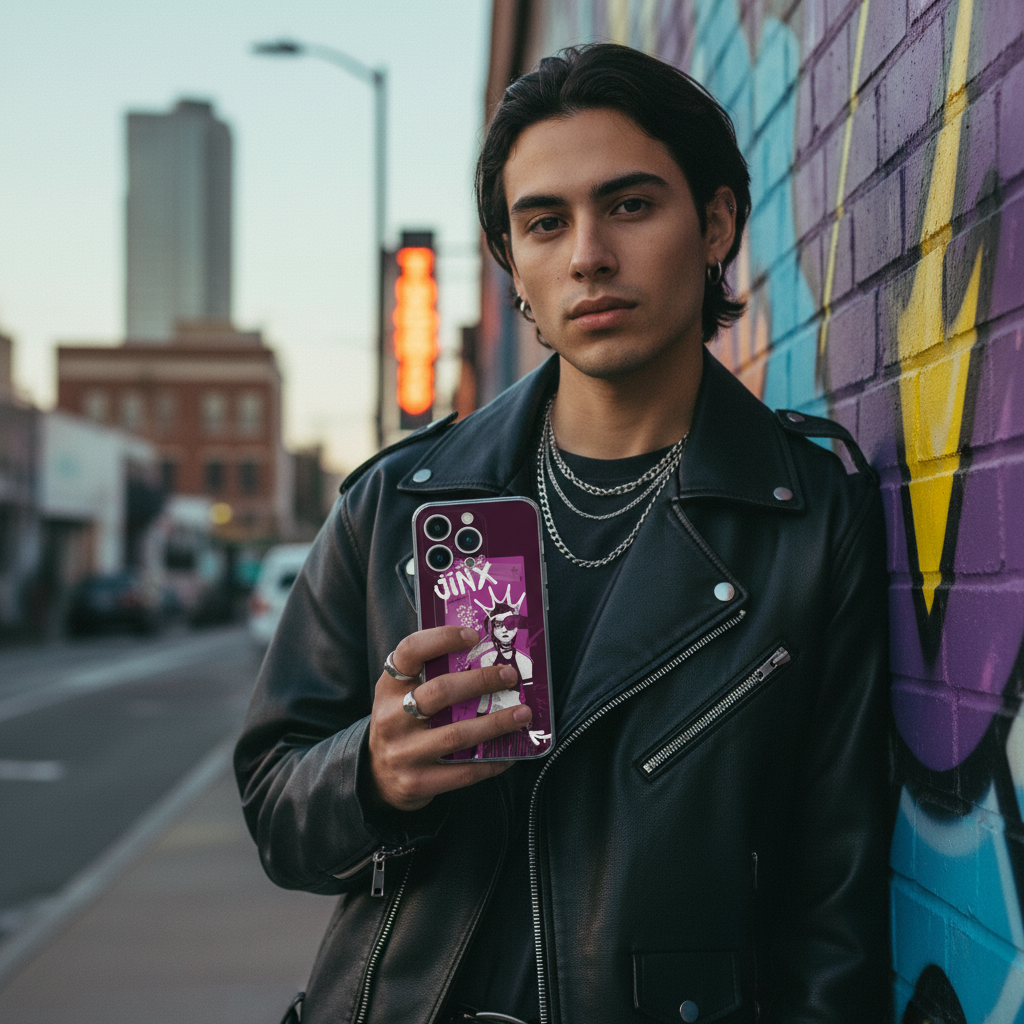 Jinx Arcane: The Loose Cannon iPhone Case