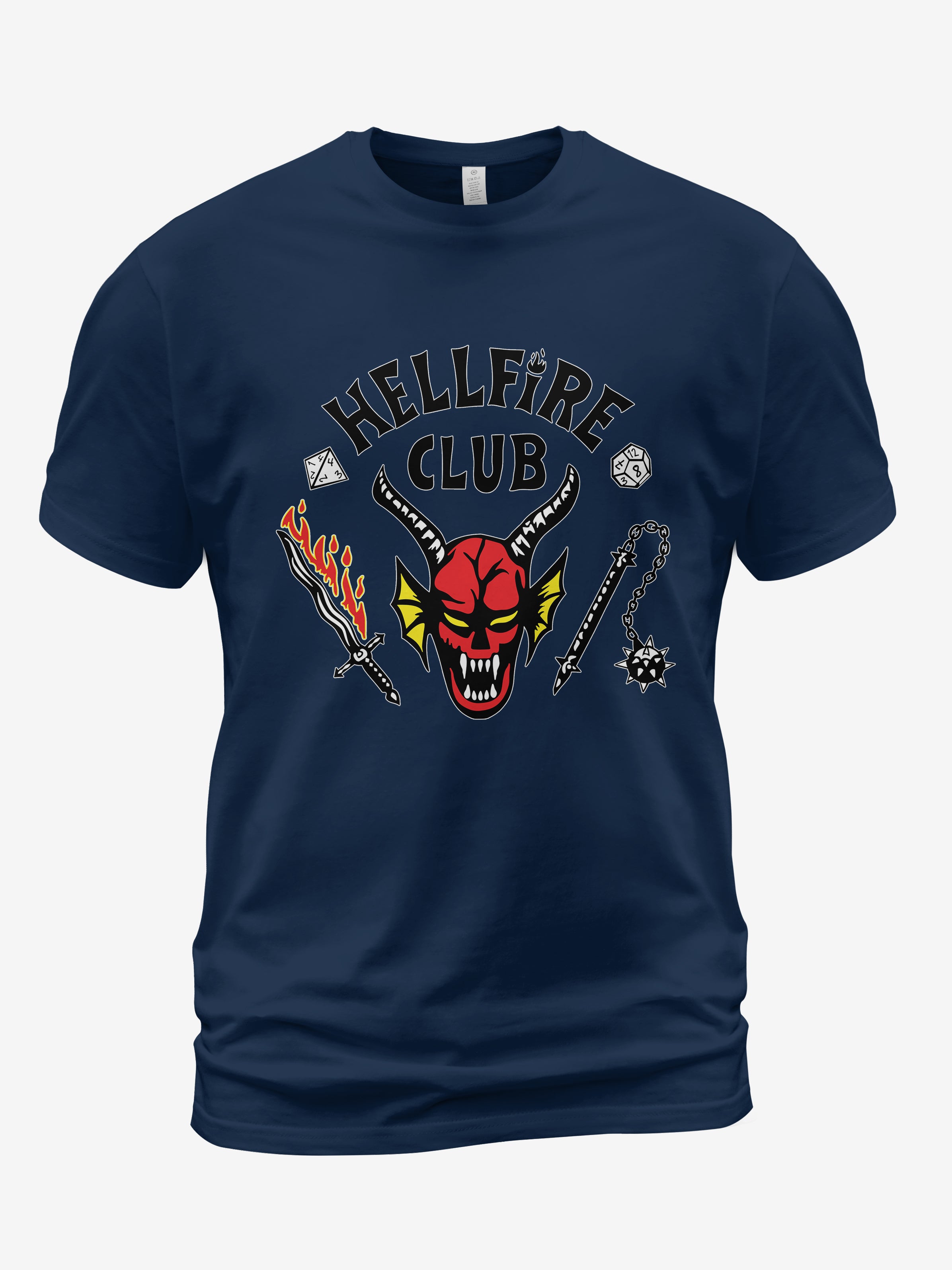 Kids Hellfire Club Inspired Stranger Things Family Unisex Matching T-Shirt
