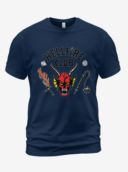 Kids Hellfire Club Inspired Stranger Things Family Unisex Matching T-Shirt