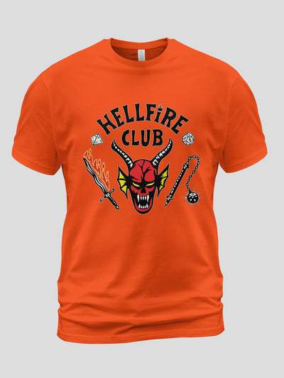 Kids Hellfire Club Inspired Stranger Things Family Unisex Matching T-Shirt