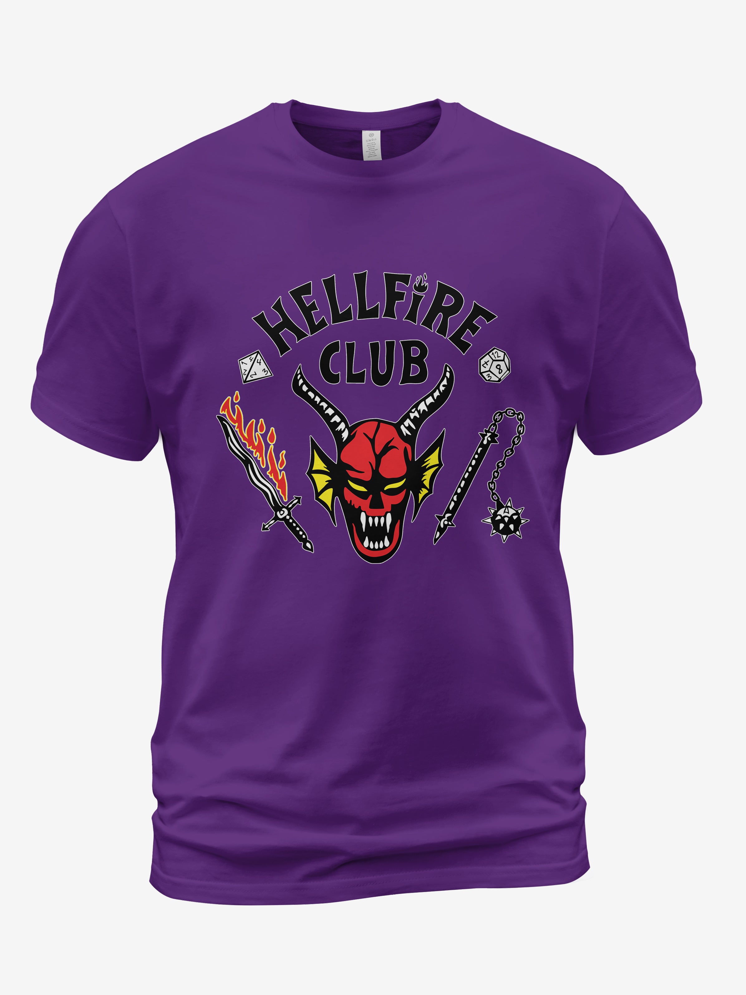 Kids Hellfire Club Inspired Stranger Things Family Unisex Matching T-Shirt