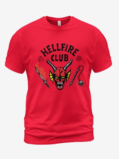 Kids Hellfire Club Inspired Stranger Things Family Unisex Matching T-Shirt