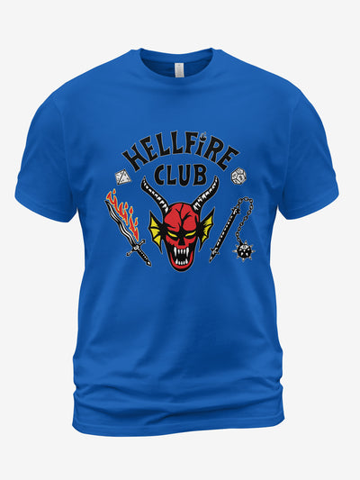 Kids Hellfire Club Inspired Stranger Things Family Unisex Matching T-Shirt