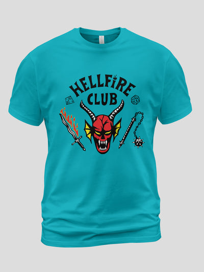 Kids Hellfire Club Inspired Stranger Things Family Unisex Matching T-Shirt