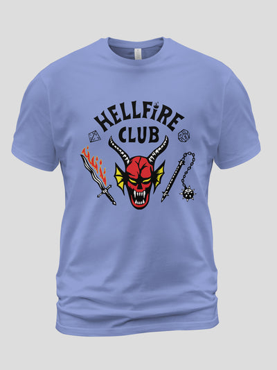 Kids Hellfire Club Inspired Stranger Things Family Unisex Matching T-Shirt