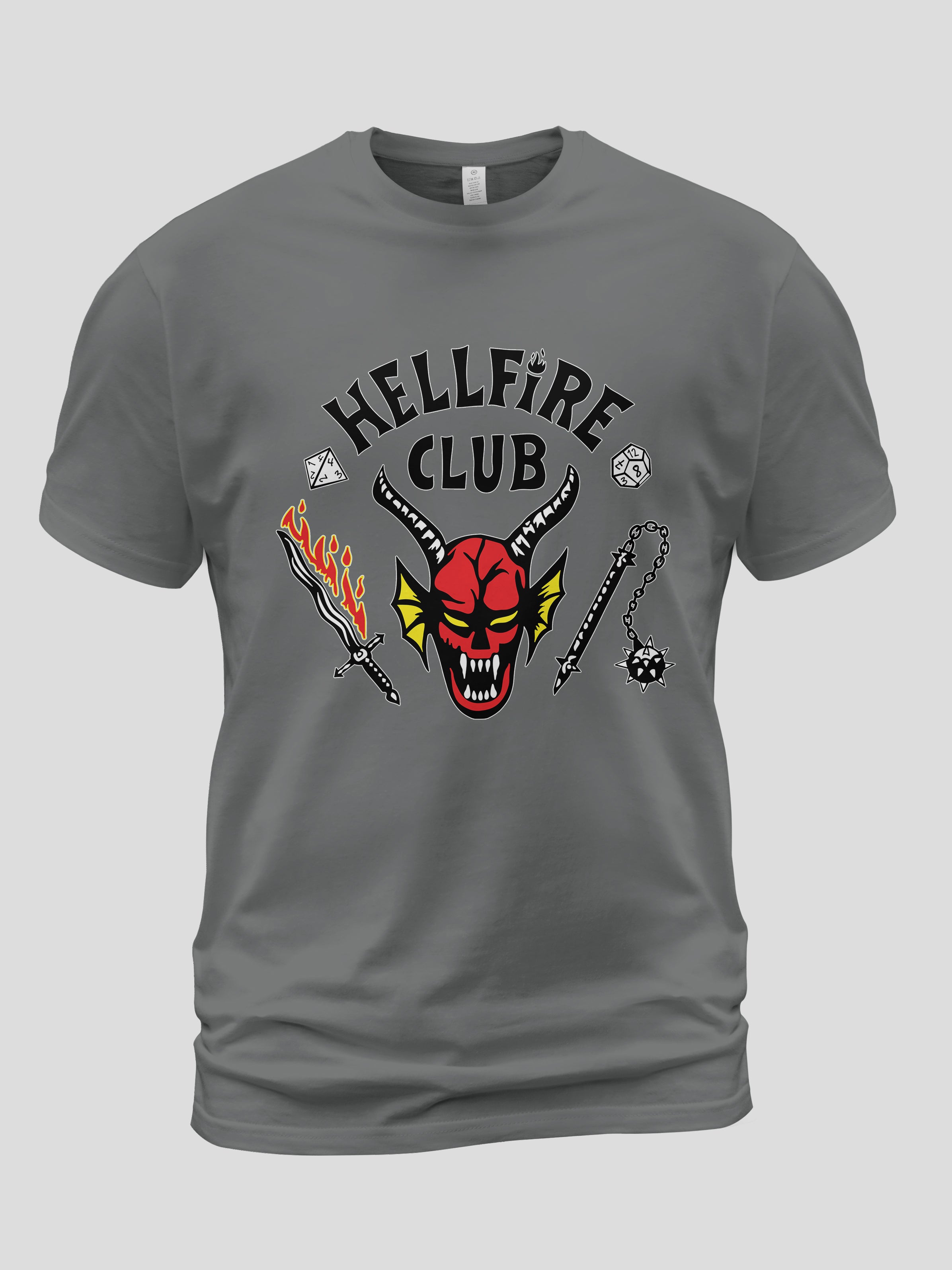 Kids Hellfire Club Inspired Stranger Things Family Unisex Matching T-Shirt