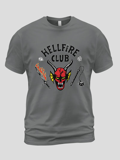 Kids Hellfire Club Inspired Stranger Things Family Unisex Matching T-Shirt