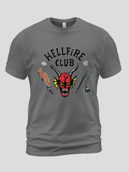 Kids Hellfire Club Inspired Stranger Things Family Unisex Matching T-Shirt