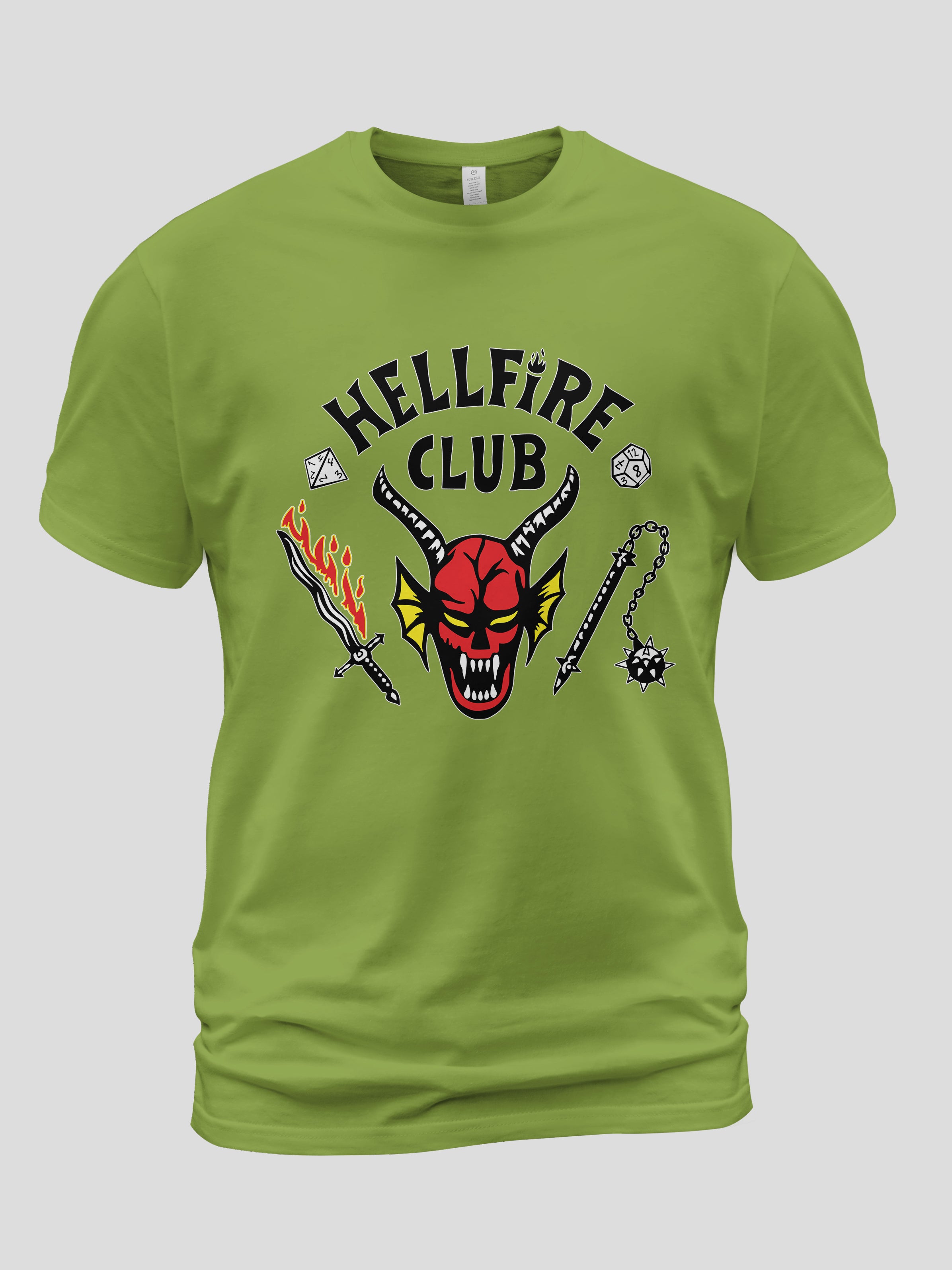 Kids Hellfire Club Inspired Stranger Things Family Unisex Matching T-Shirt