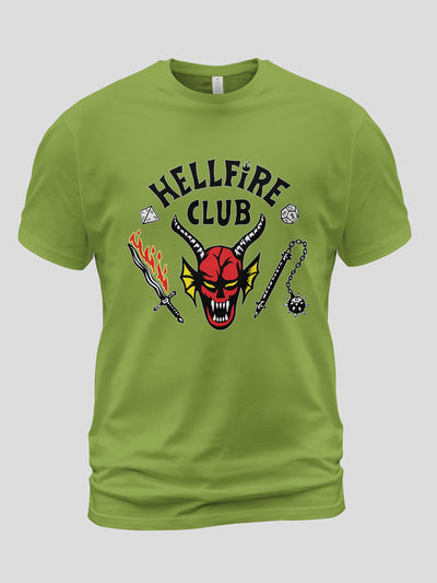 Kids Hellfire Club Inspired Stranger Things Family Unisex Matching T-Shirt