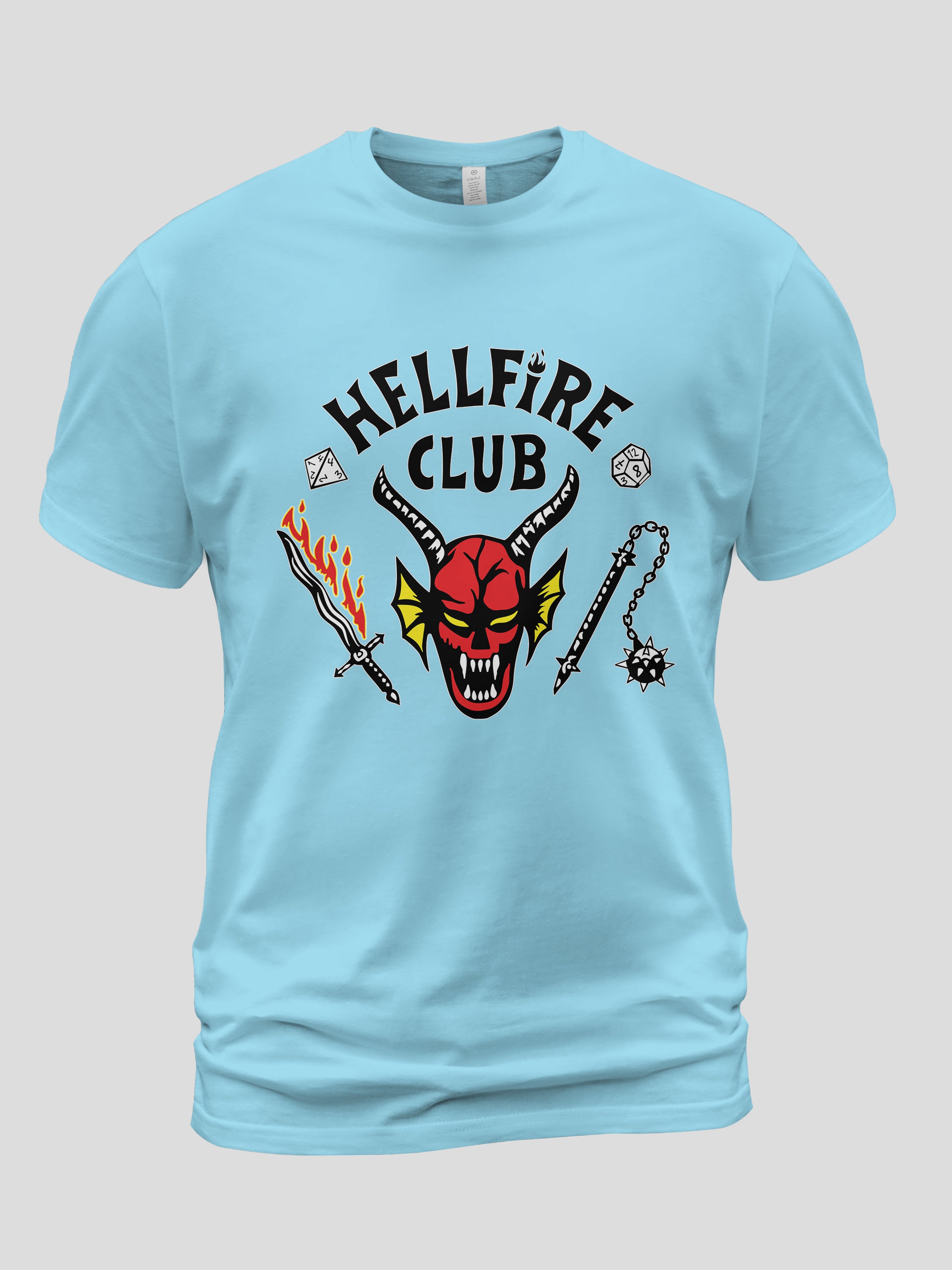 Kids Hellfire Club Inspired Stranger Things Family Unisex Matching T-Shirt
